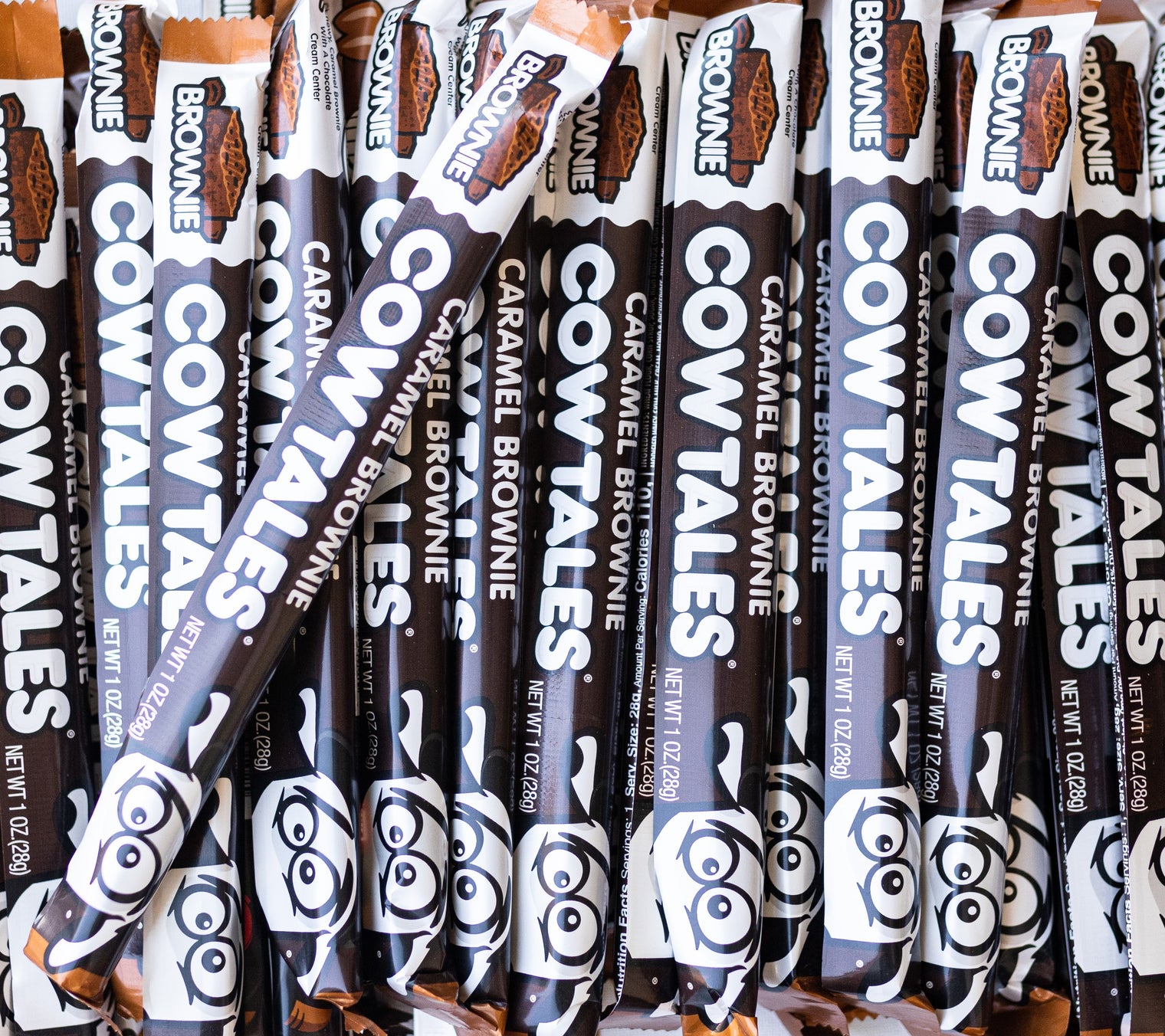 (12) 36ct boxes of Caramel Brownie Cow Tales® OVERSTOCK 25% OFF