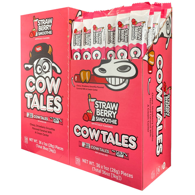 100 ct. Strawberry Smoothie Cow Tales® & Tumbler Mug
