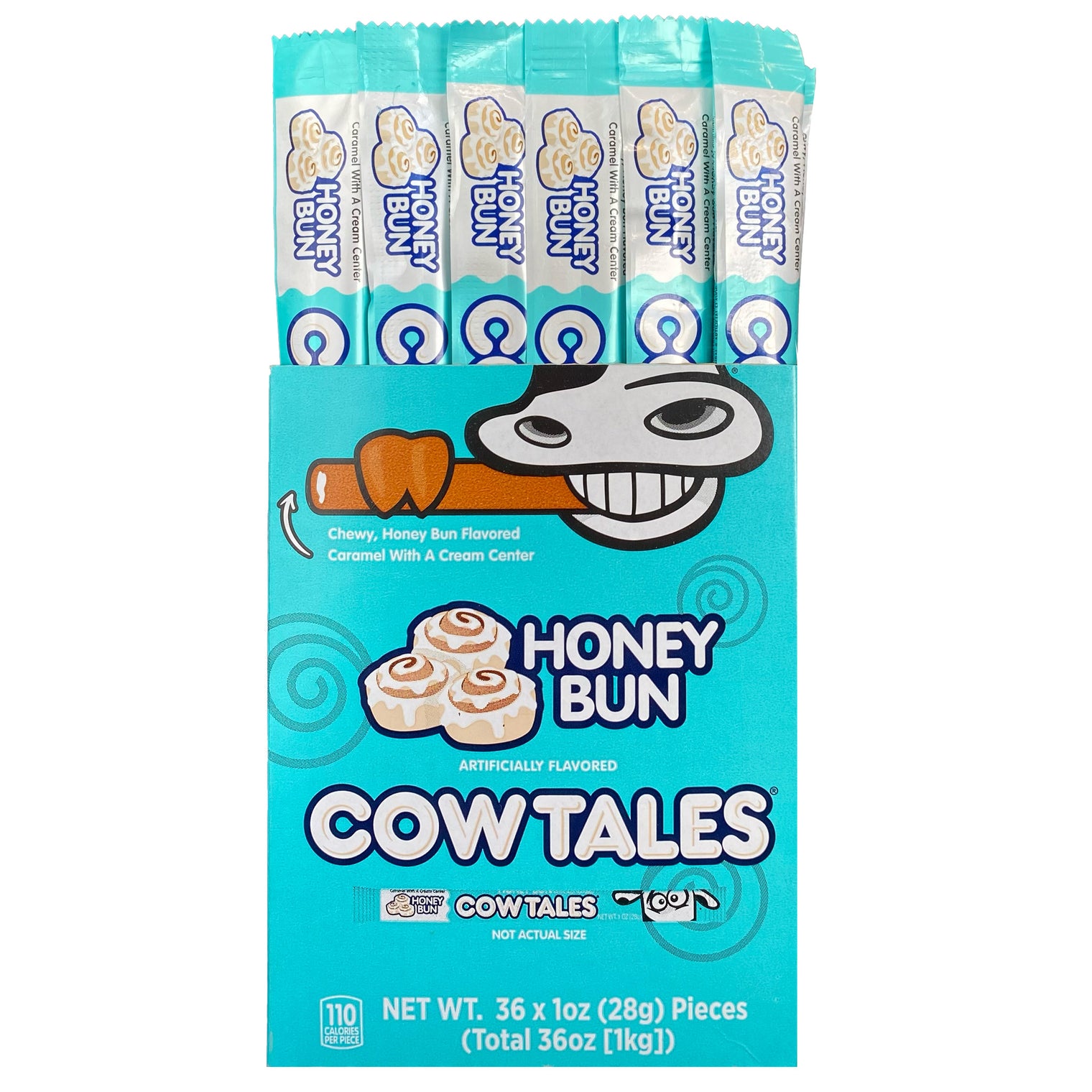 (12) 36ct Boxes of Honey Bun Cow Tales®
