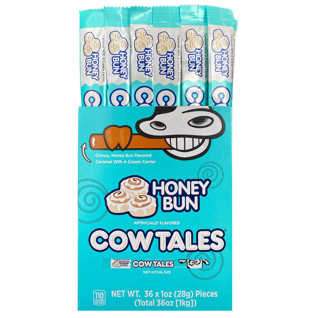 (12) 36ct Boxes of Honey Bun Cow Tales®