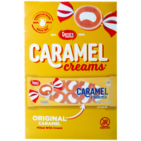 Caramel Creams Tray Pack Box Front