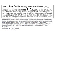 36 ct. Brownie Cow Tales Box Nutrition
