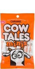 Cow Tales Minis 4 oz. Bag Front