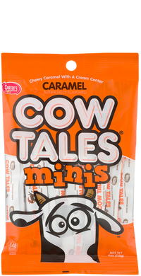 Cow Tales Minis 4 oz. Bag Front